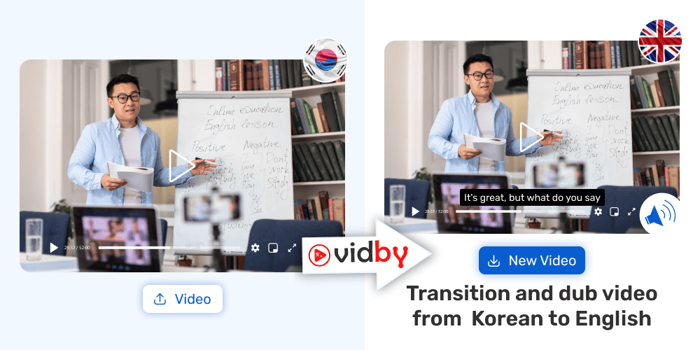Translate Korean Video to English