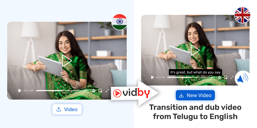 Translate Telugu Video to English