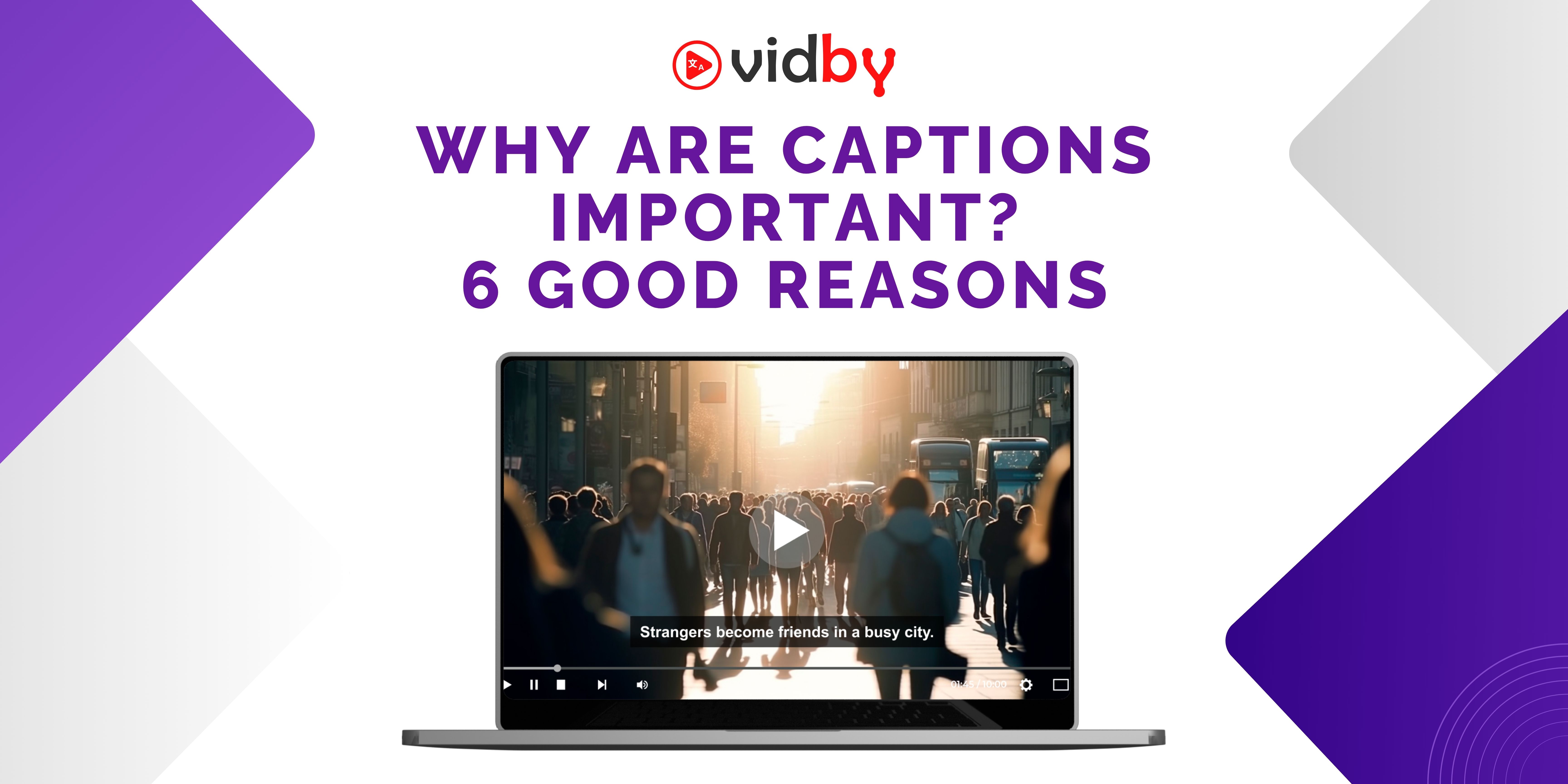 Why captions are important 6 good reasons